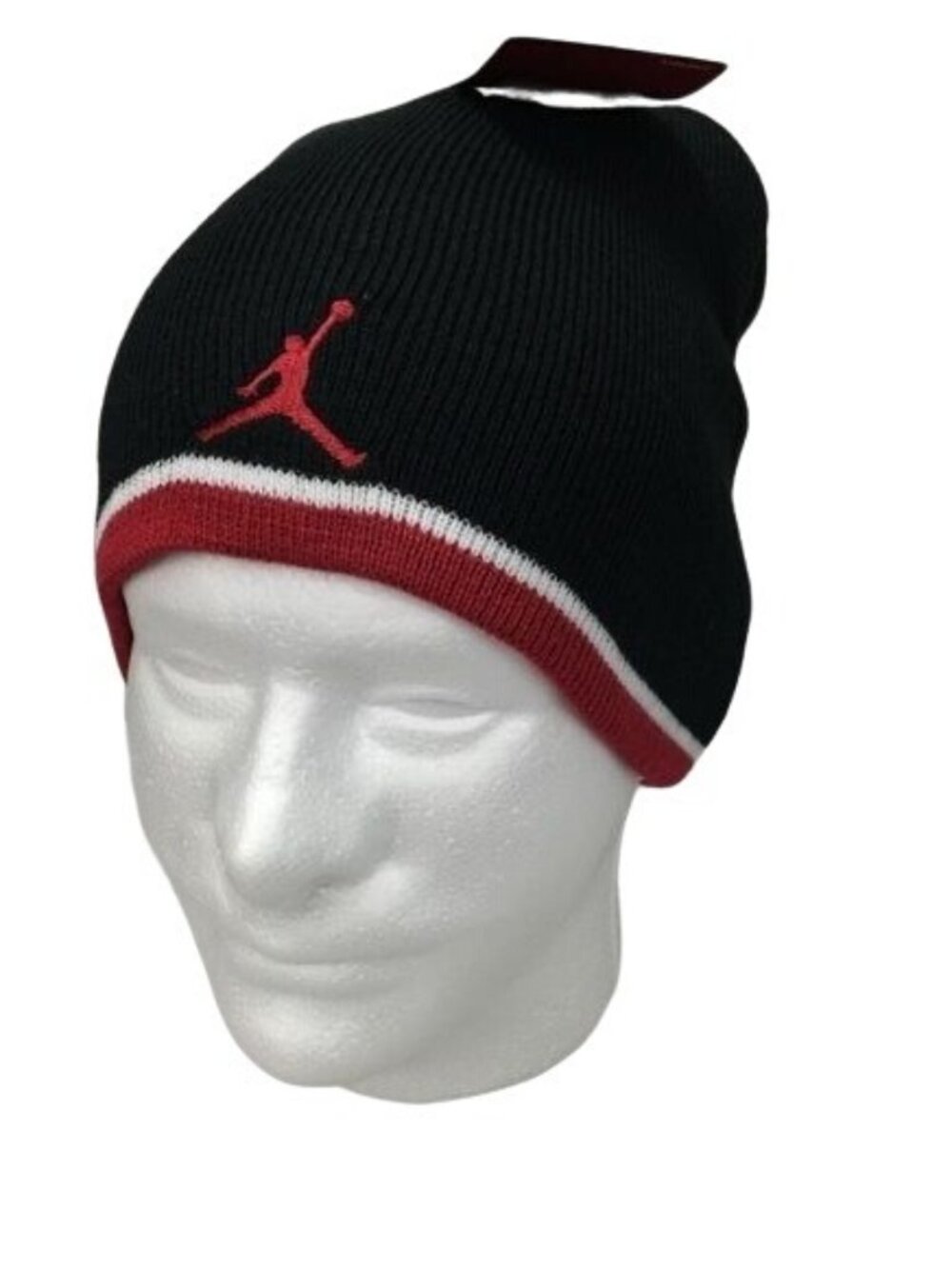 Jumpman Nike Black & Red Youth Beanie OSFM